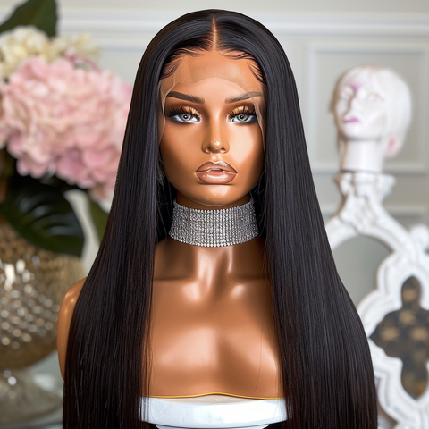 Garance | 13*6 HD Frontal Lace Straight Human Hair Wig