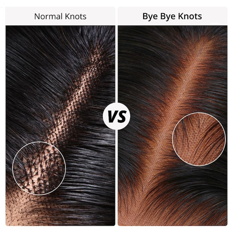 ALIGLOSSY Bye Bye Knots Pre Cut Wear Go Glueless Loose Deep Wave Wig 4x4 5x5 Loose Wave Human Hair Wig With Pre-Pluck Beginner Friendly