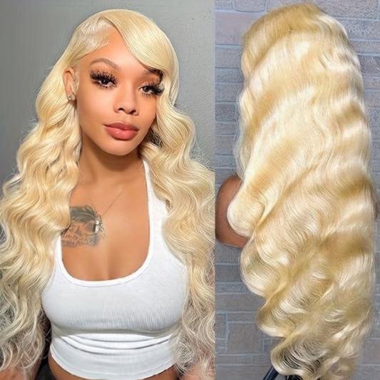 613 Blonde 13 * 4 13 * 6 HD Lace Front Straight Body Wave Deep Wave Virgin Human Hair Wigs